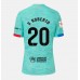 Barcelona Sergi Roberto #20 Voetbalkleding Derde Shirt Dames 2023-24 Korte Mouwen